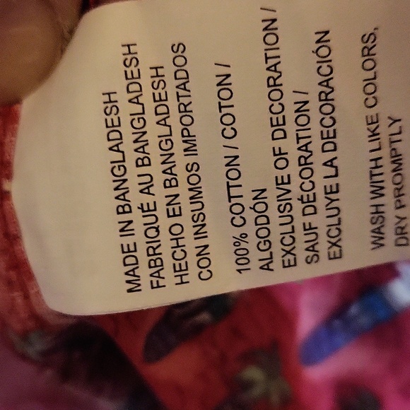 IZOD MEN'S LONG SLEEVE SANTA SHIRT Large - Picture 8 of 8